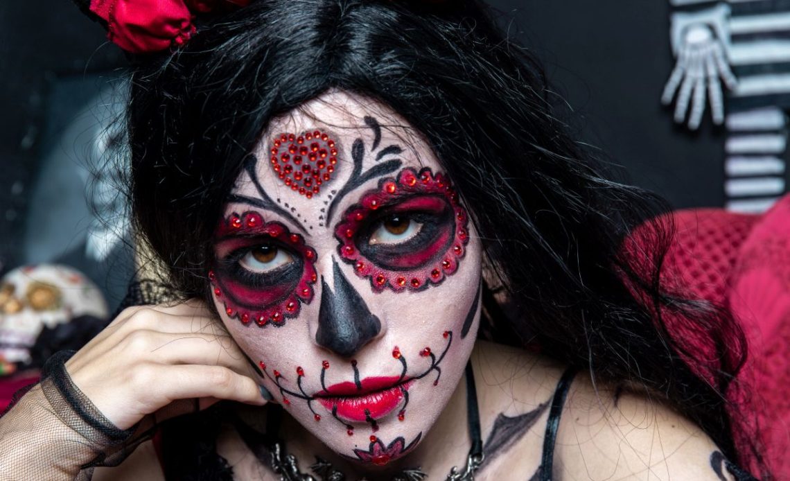 Los Muertos makijaż